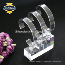 Jinbao personnaliser acrylique matériel montre sac de lunettes sac d&#39;affichage